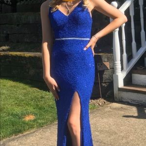 Blue Prom Dress